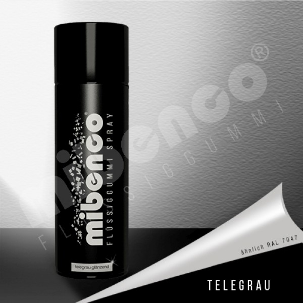 mibenco Spray - telegrau glänzend - 400ml